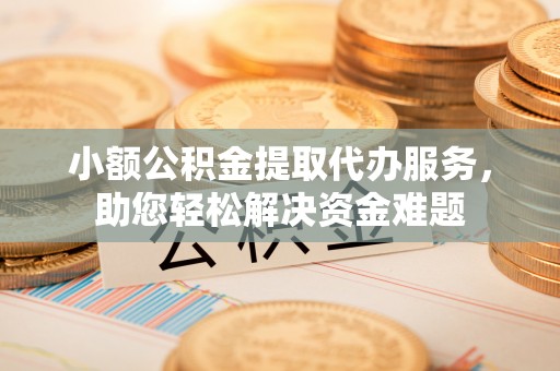 陵城小额公积金提取代办服务，助您轻松解决资金难题