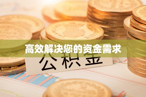 陵城高效解决您的资金需求