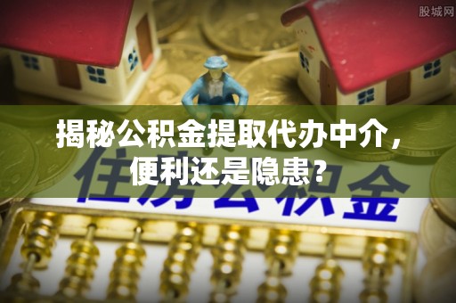 陵城揭秘公积金提取代办中介，便利还是隐患？