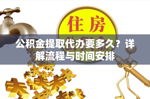 陵城公积金提取代办要多久？详解流程与时间安排