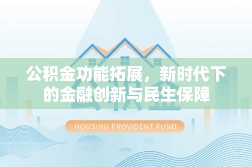 陵城公积金功能拓展，新时代下的金融创新与民生保障