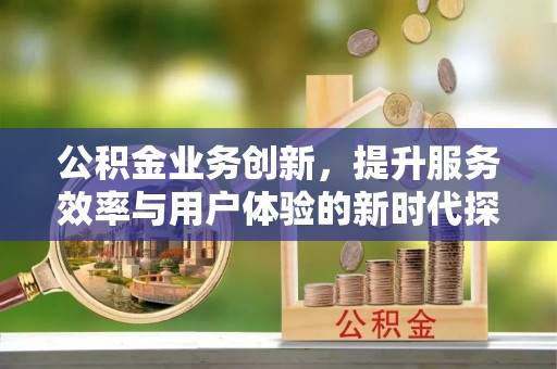 陵城公积金业务创新，提升服务效率与用户体验的新时代探索