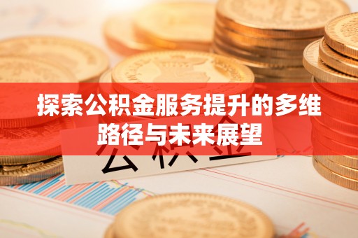 陵城探索公积金服务提升的多维路径与未来展望