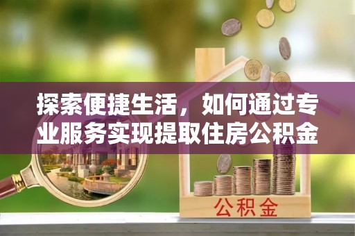 陵城探索便捷生活，如何通过专业服务实现提取住房公积金代办