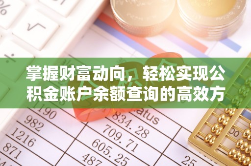 陵城掌握财富动向，轻松实现公积金账户余额查询的高效方式