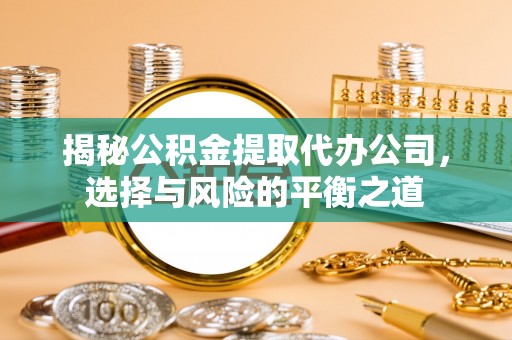 陵城揭秘公积金提取代办公司，选择与风险的平衡之道