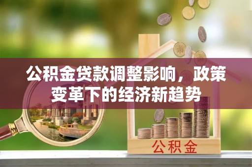 陵城公积金贷款调整影响，政策变革下的经济新趋势