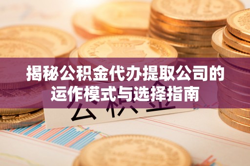 陵城揭秘公积金代办提取公司的运作模式与选择指南