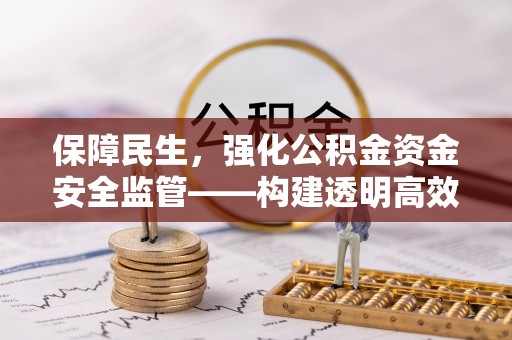 陵城保障民生，强化公积金资金安全监管——构建透明高效的管理体系