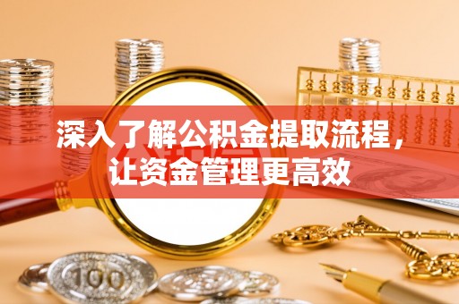 陵城深入了解公积金提取流程，让资金管理更高效
