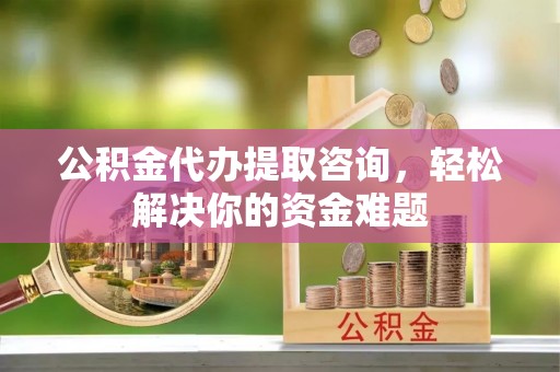 陵城公积金代办提取咨询，轻松解决你的资金难题