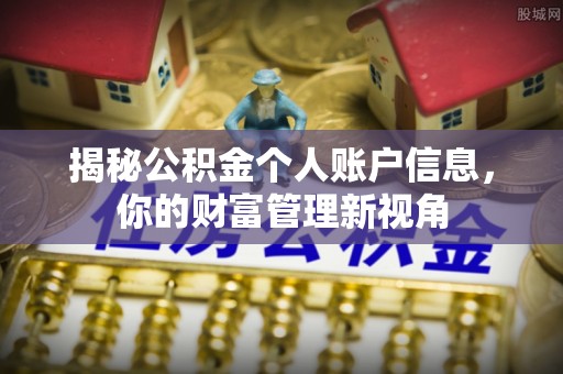 陵城揭秘公积金个人账户信息，你的财富管理新视角