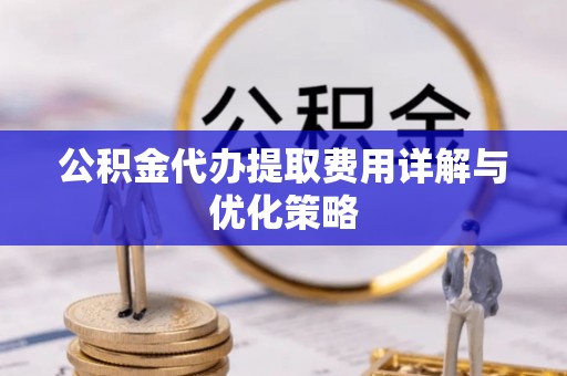 陵城公积金代办提取费用详解与优化策略