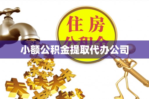 陵城小额公积金提取代办公司