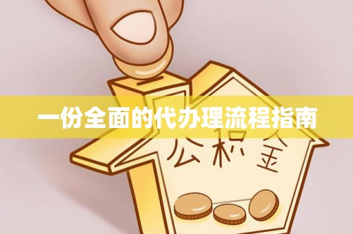 陵城一份全面的代办理流程指南