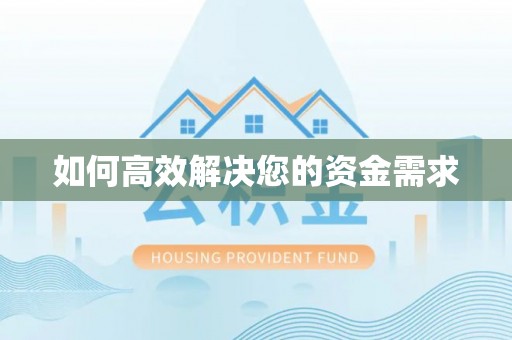 陵城如何高效解决您的资金需求