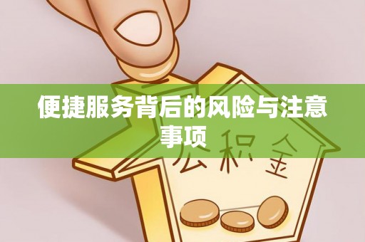 陵城便捷服务背后的风险与注意事项